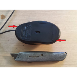 Замена колеса прокрутки Logitech MX518 Gaming Mouse для чистки